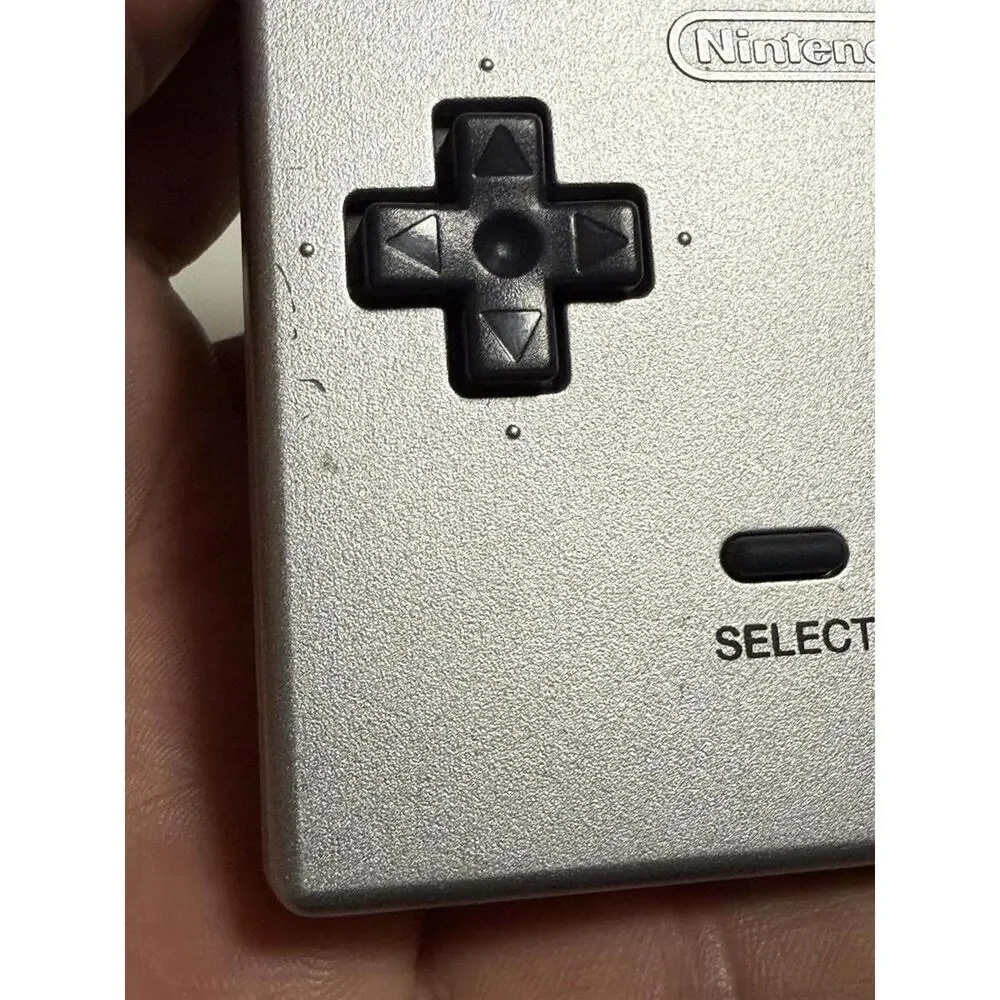 Gameboy Pocket Silver Nintendo Game Boy Pocket Edition Tested Working